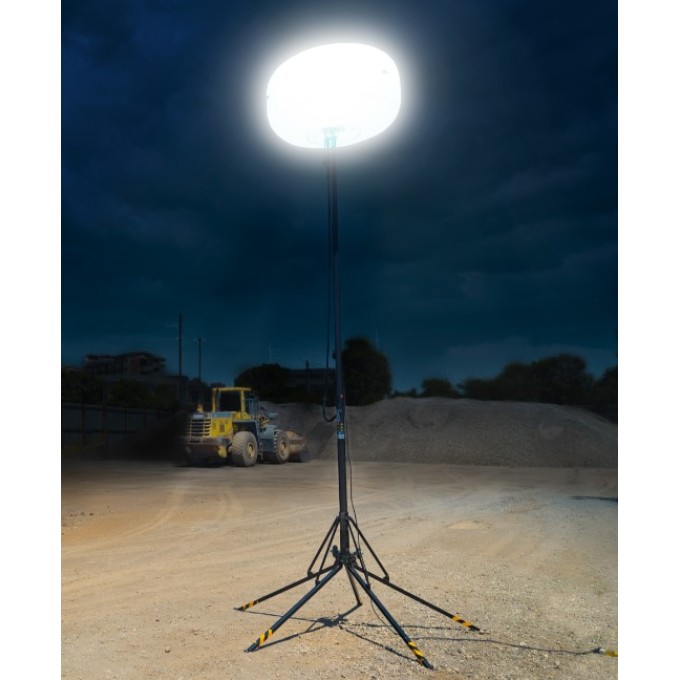 Balon de iluminare pentru situatii de urgenta 800W - 110.000 lumeni – 4,7 m inaltime